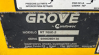 Lot RT01 - 2013 Grove RT765E-2