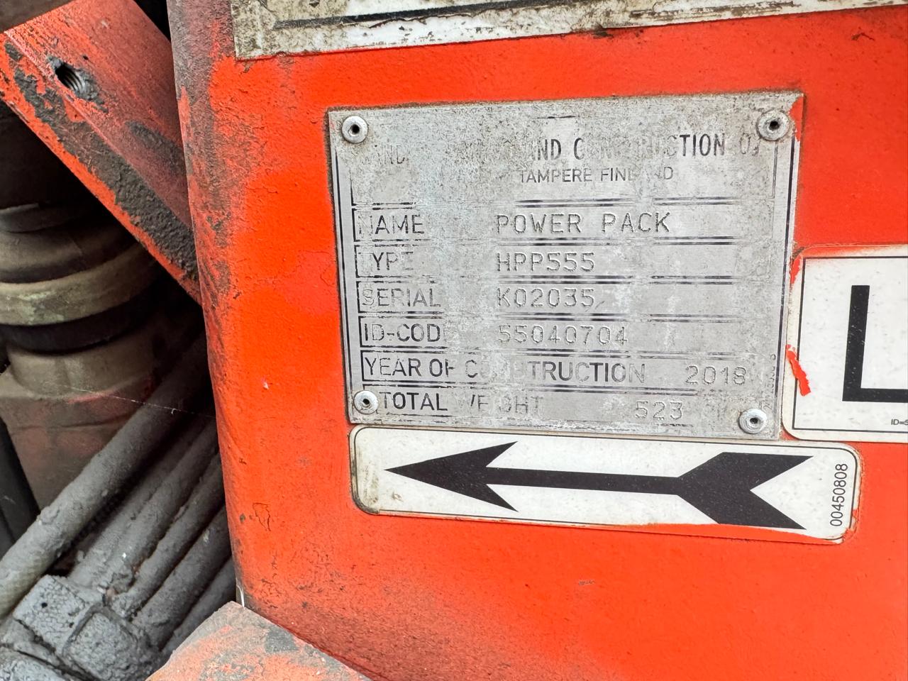 Lot 037 - 2018 Sandvik DD321-40C